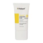 فلوئید ضد آفتاب بی رنگ ویتامین C ویتالیر با SPF50 حجم 50 میلی لیتر